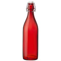 Bormioli Rocco Beugelfles | Weckfles Giara - Rood - 1 liter