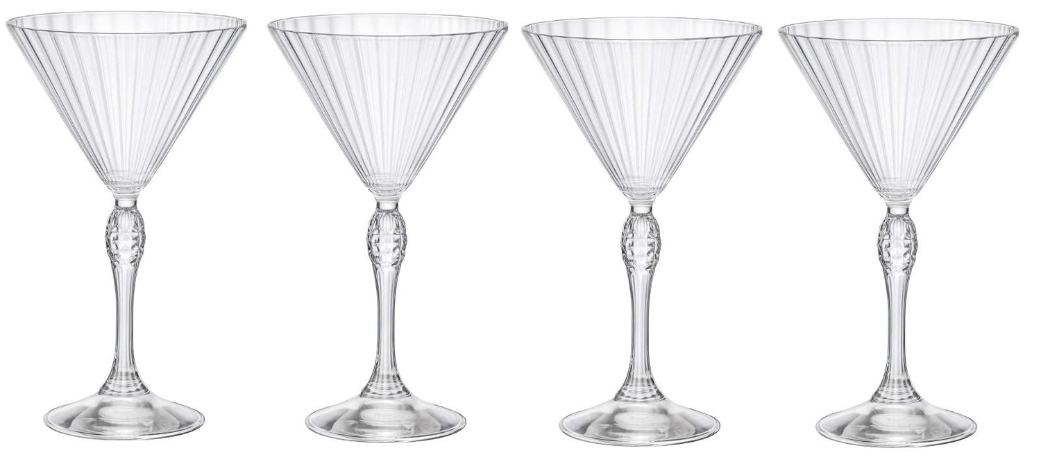 Bormioli Rocco Martini Glazen America 20's - 240 ml - 4 stuks