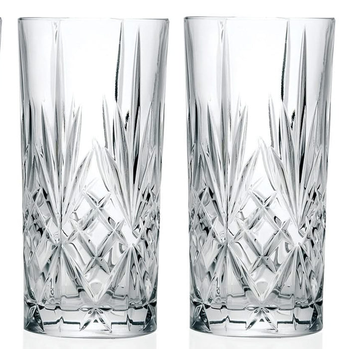 Cookinglife Longdrinkglazen Moy - 360 ml - 4 stuks