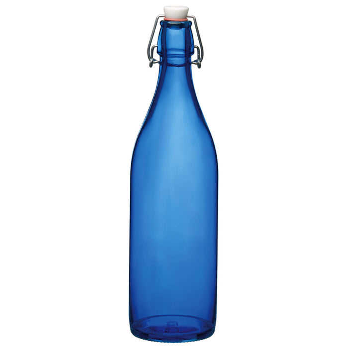 Bormioli Rocco Beugelfles | Weckfles Giara - Donkerblauw - 1 liter