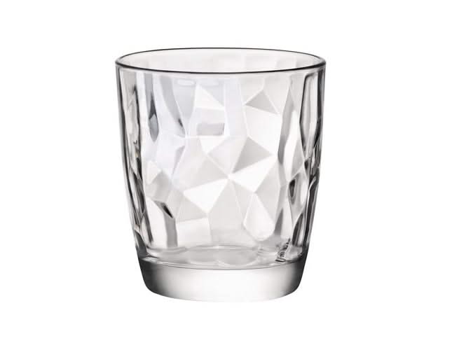 Bormioli Rocco Drinkglazen Diamond - 3x - glas - 305 ml