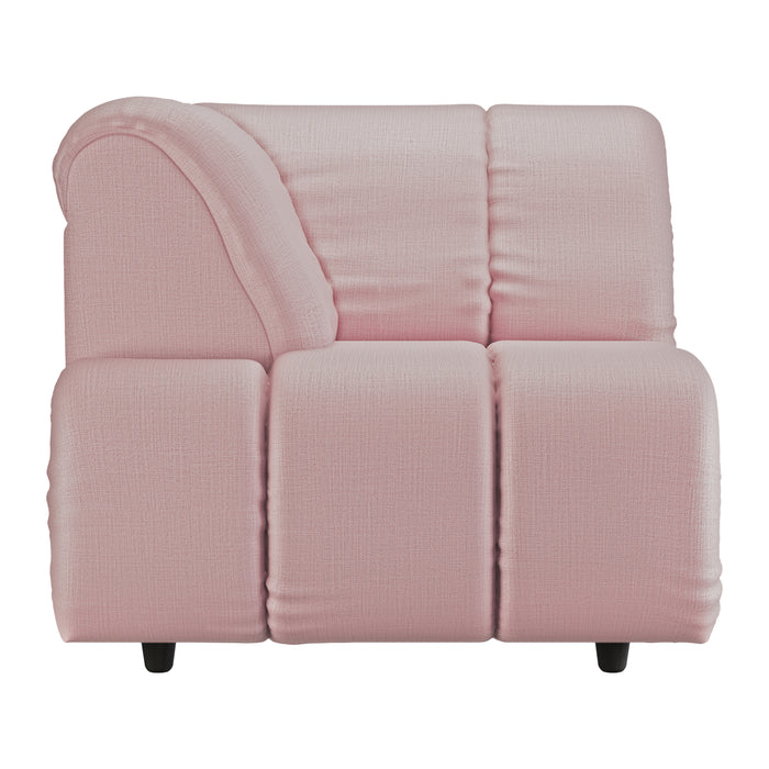 HKliving Wave Bank Element - Hoekstuk Links - Wise Blossom