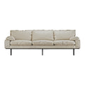 HKliving Retro Sofa 4-zitsbank - Pure Ivory