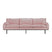 HKliving Retro Sofa  4-zitsbank - Wise Blossom