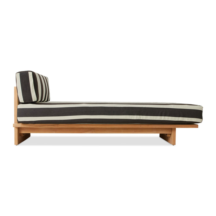 HKliving Teak Daybed - Straciatella