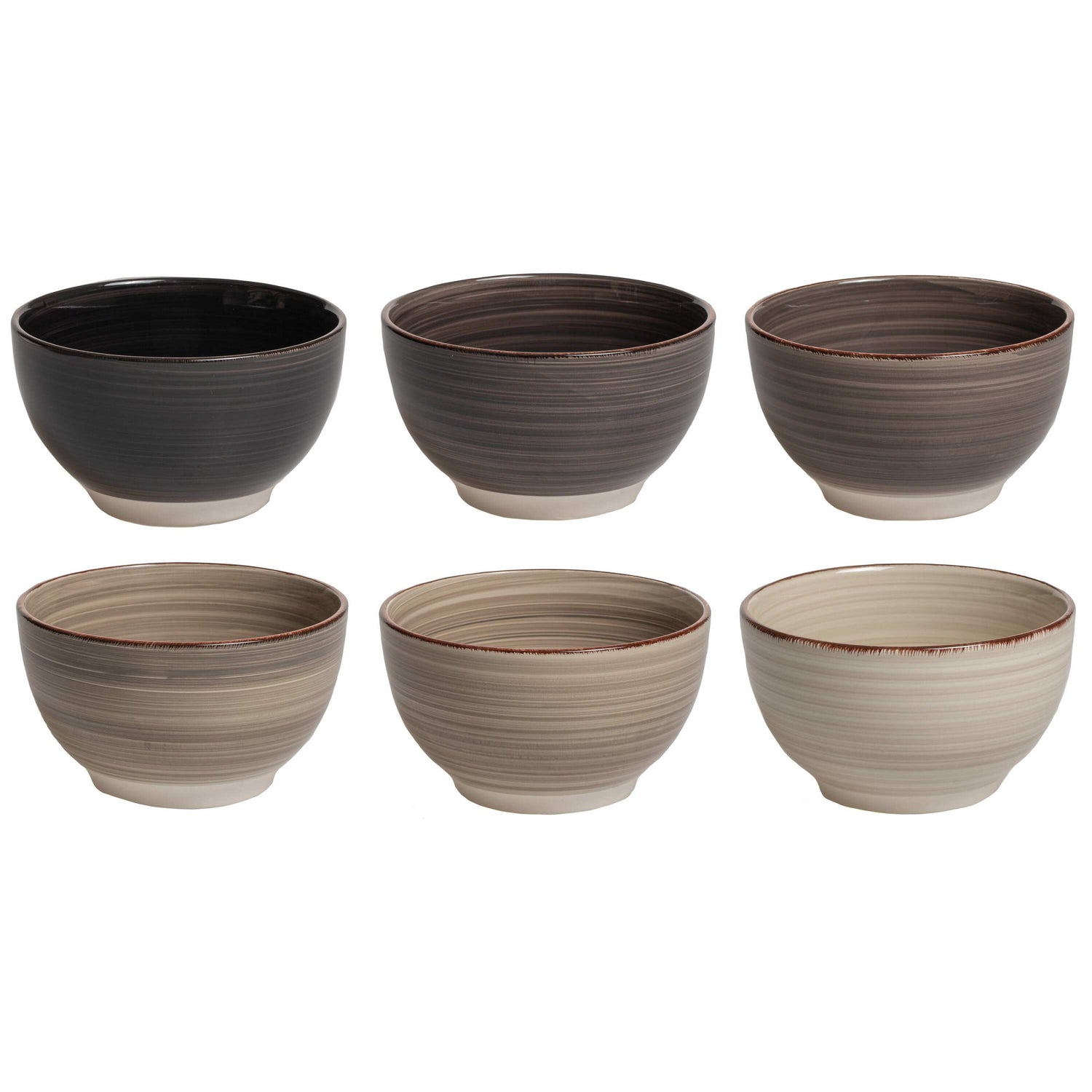 Studio Tavola Kommen Vintage Loft ø 14 cm - 6 stuks