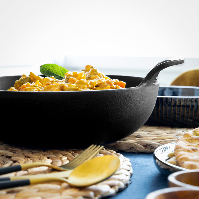 Blackwell Balti Dish - Gietijzer - Zwart - ø 25 cm | 2.7 liter