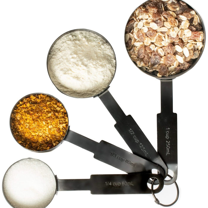 Sareva Maatschepjes - Zwart - 4-delig