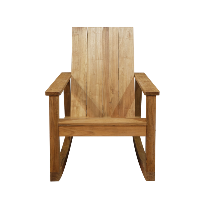 Chill-Dept. - Grizzly Teakhout Schommelstoel