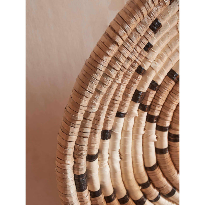 GOOD&MOJO Wandlamp Andros - Naturel|Wit - Ø45cm
