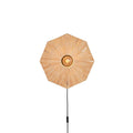 GOOD&MOJO Wandlamp Panama - Naturel - 45x7x45cm