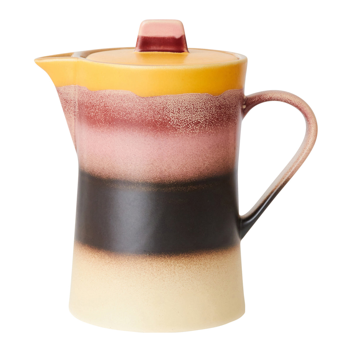 HKliving 70's Ceramics Theepot - Sunset