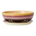 HKliving 70's Ceramics Berry Bowl Fruitschaal - Sunset