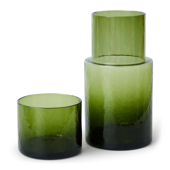 HKliving Tube Karaf - Olive