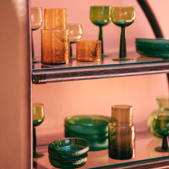 HKliving Tube Karaf - Amber