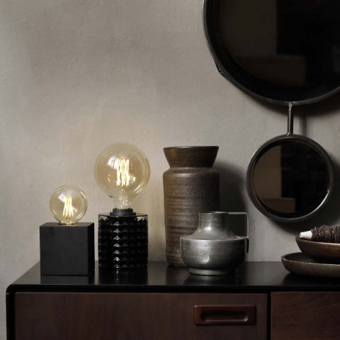 Calex Lichtbron E27  Goud - Glas - 8x12x8cm (BxHxD)