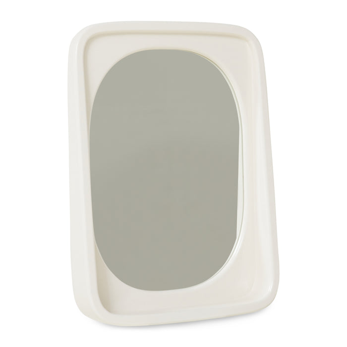 HKliving Curve Spiegel - Eggshell Glossy