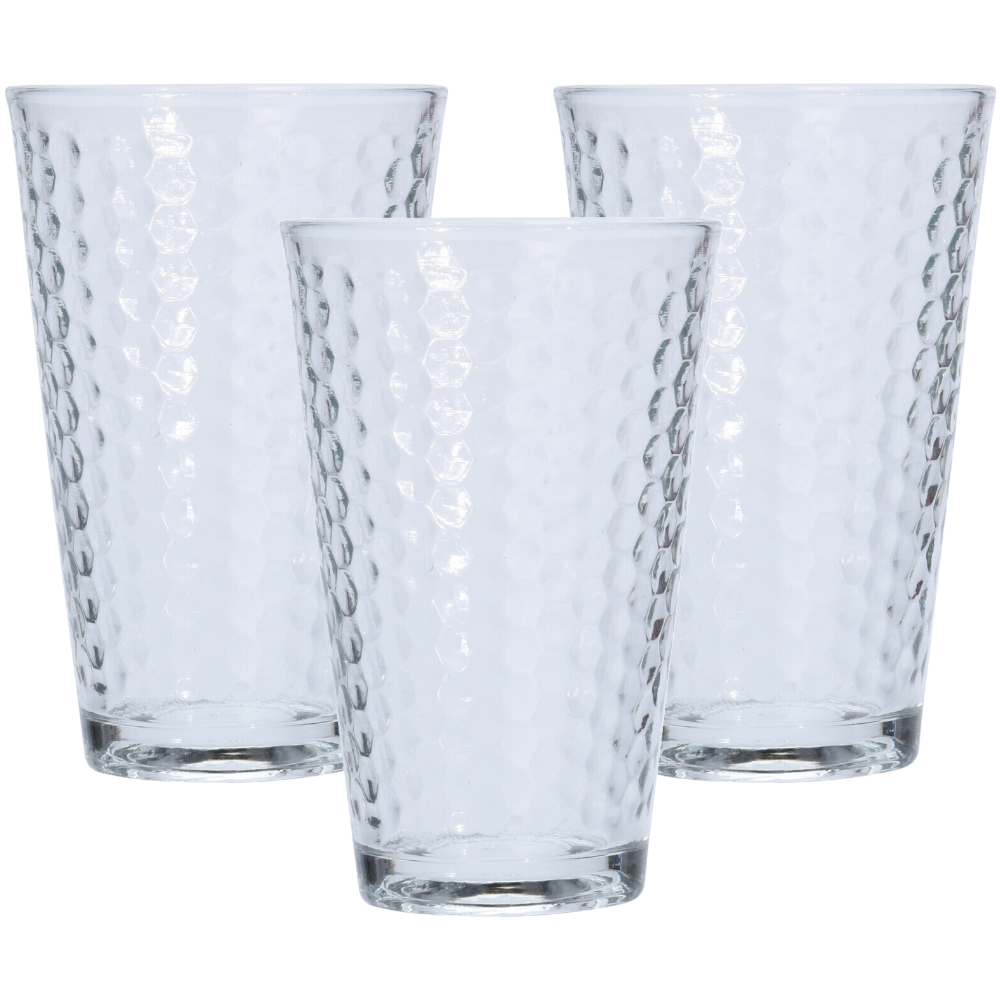 OTIX Drinkglazen Set van 3 Lichtgrijs 30 cl Limonadeglazen Vaatwasb...