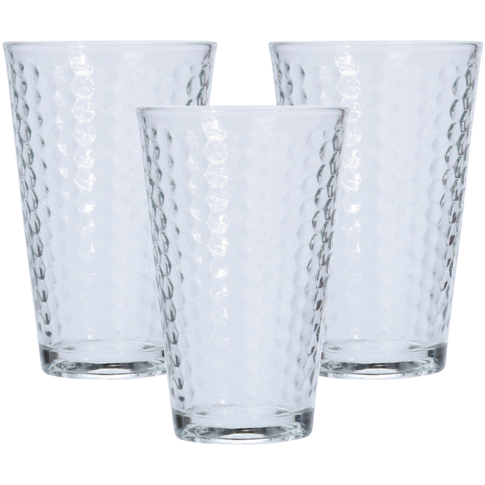 OTIX Drinkglazen Set van 3 Lichtgrijs 30 cl Limonadeglazen Vaatwasb...