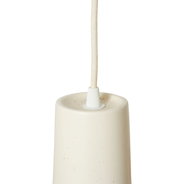 HKliving Dangle Hanglamp - Eggshell White