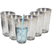 OTIX Waterglazen Longdrink Glazen Set van 6 Stapelbaar 300ml Gehame...