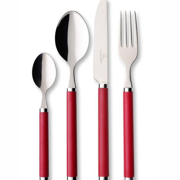 Villeroy & Boch Bestekset Play! - Red Roses - 24 delig | 6 personen