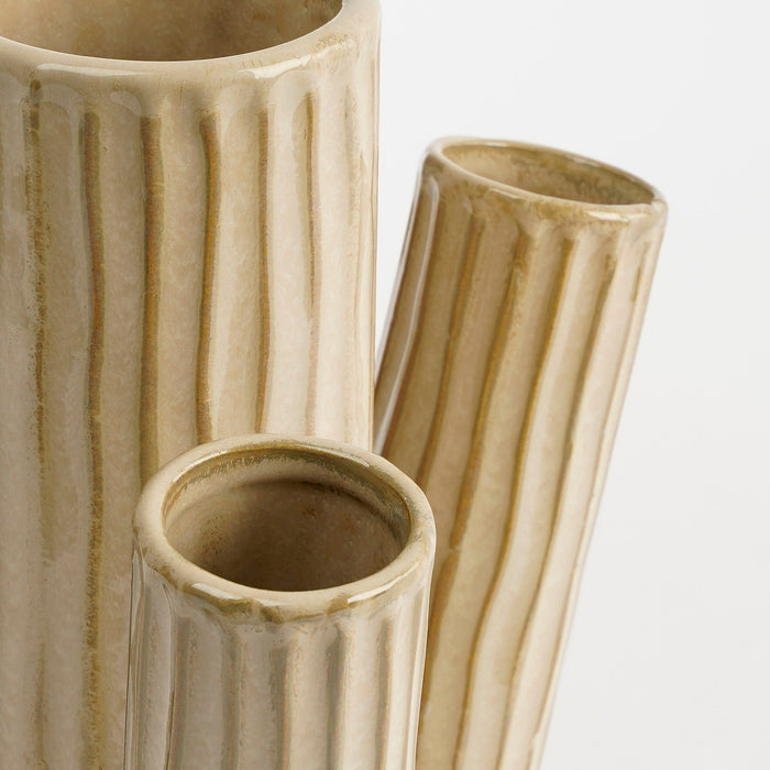 Mica Decorations Felipe Tulpenvaas - H27 x Ø20 cm - Keramiek - Beige