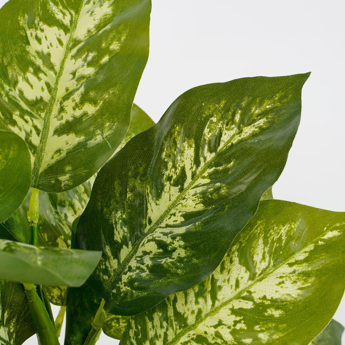 Mica Decorations Dieffenbachia Kunstplant - H40 x Ø30 cm - Groen
