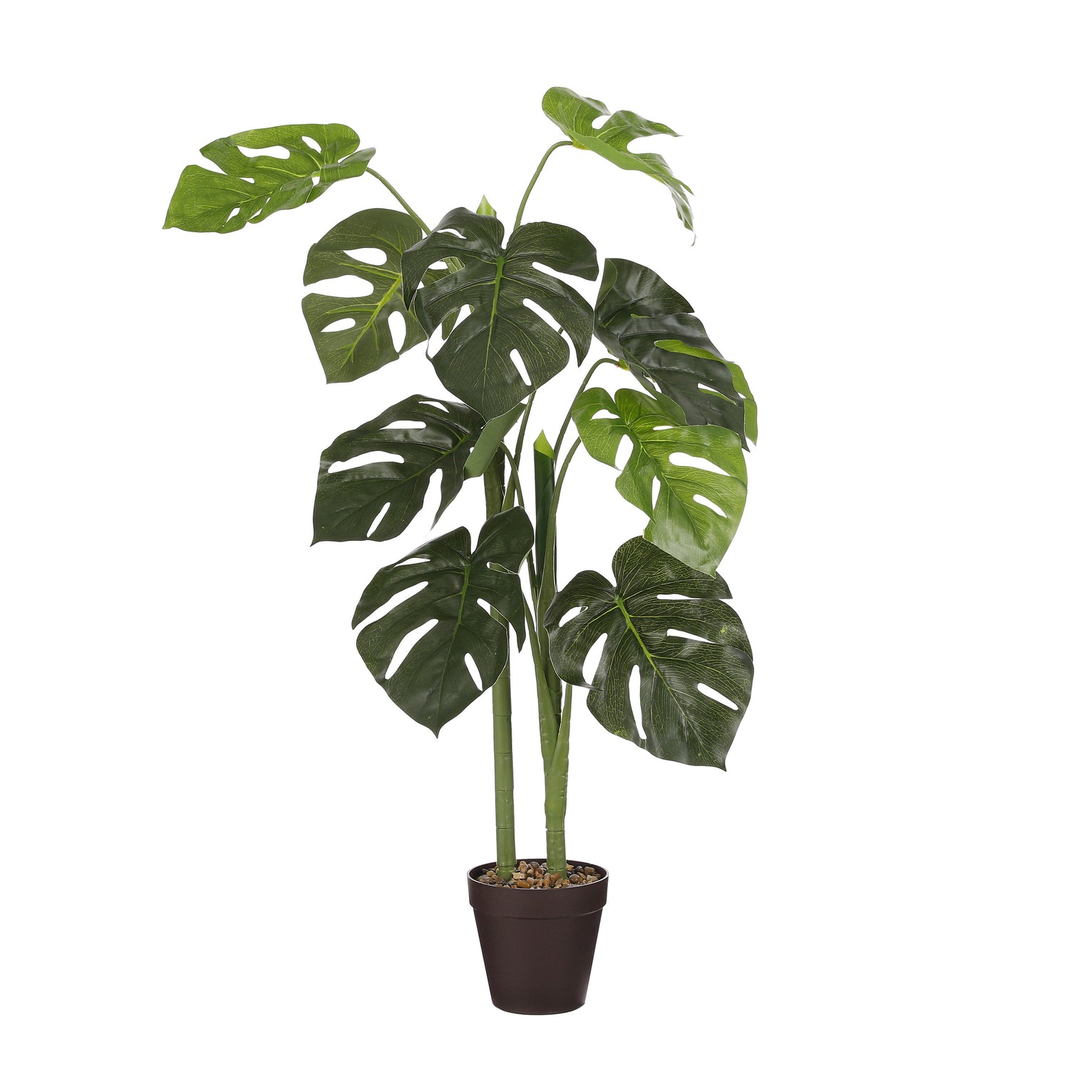 Mica Decorations Monstera Kunstplant - H100 x Ø50 cm - Groen
