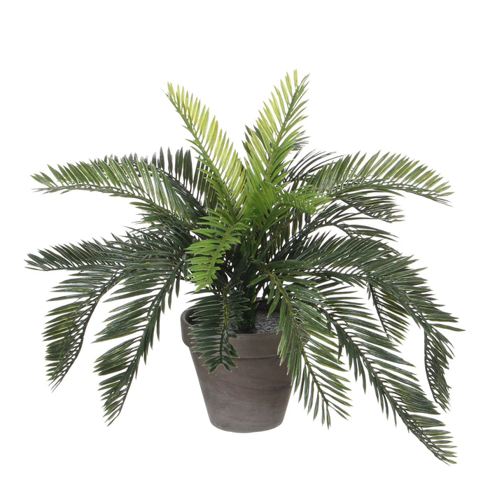 Mica Decorations Cycas Palm Kunstplant - H37 x Ø44 cm - Groen