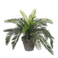 Mica Decorations Cycas Palm Kunstplant - H37 x Ø44 cm - Groen
