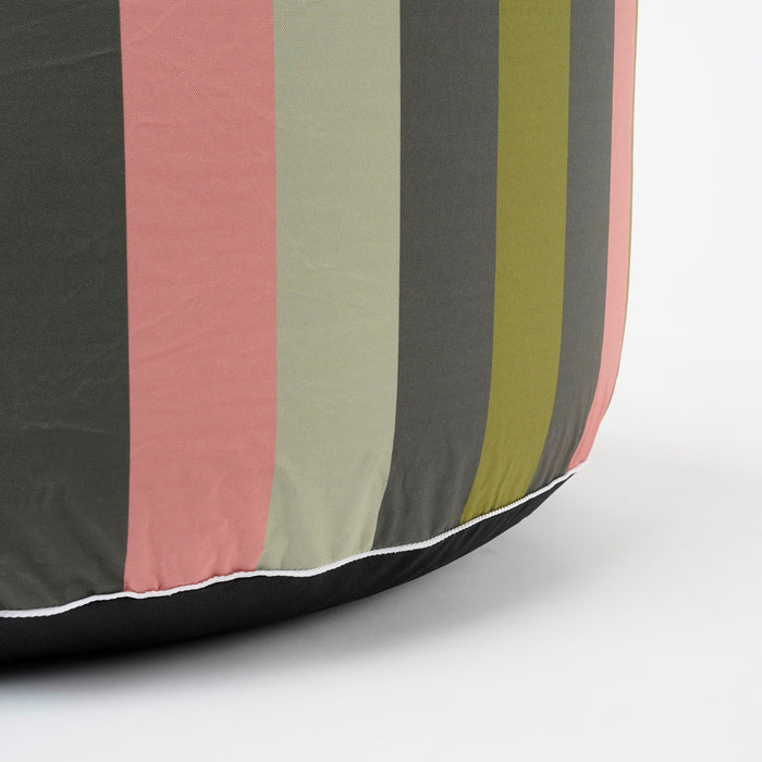 Mica Decorations Novia Opblaasbare Poef - H37 x Ø80 cm - Groen