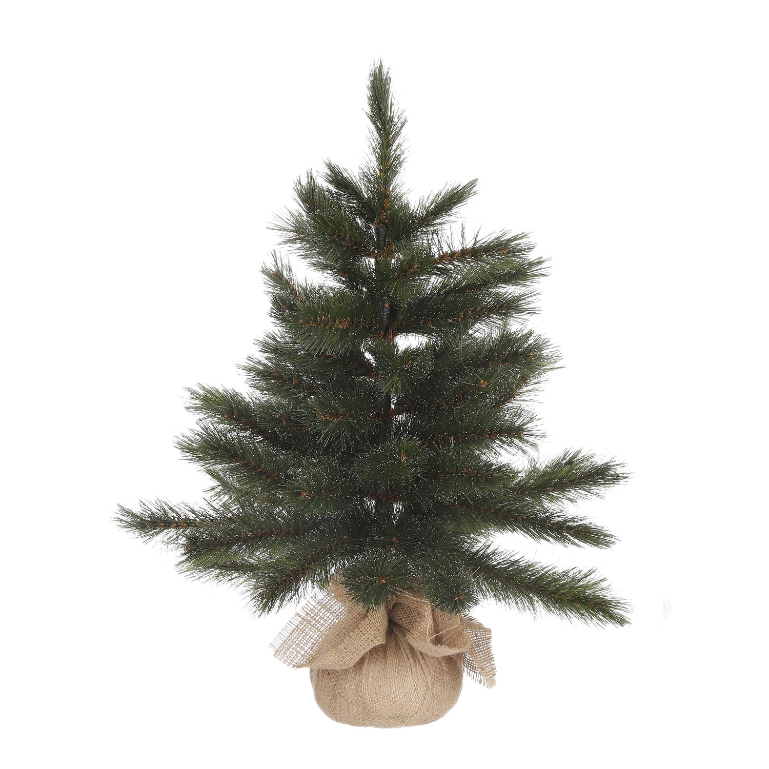 Triumph Tree Forest Frosted Kunstkerstboom in Jute - H60 cm - Groen