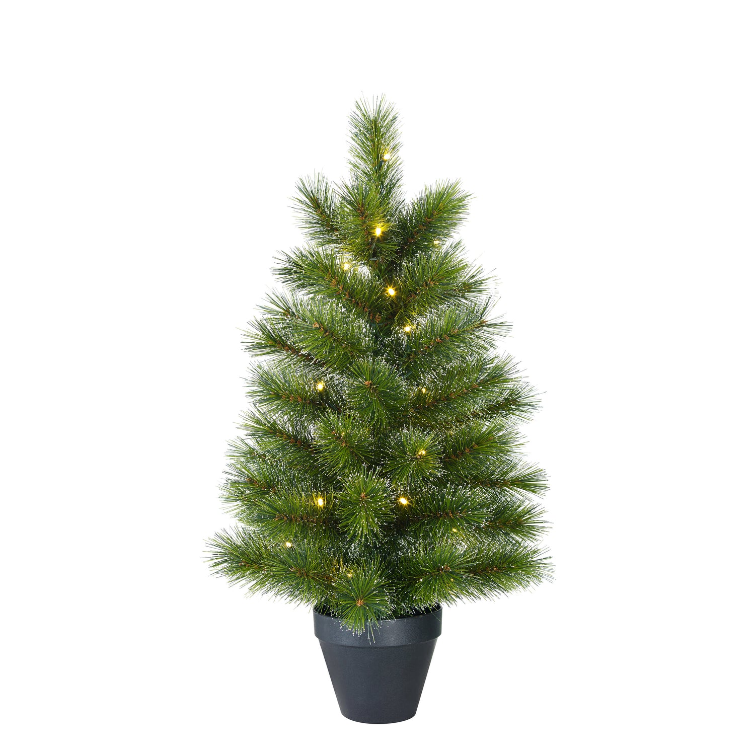 Black Box Trees Glendon Kunstkerstboom in Pot met Verlichting - H60cm