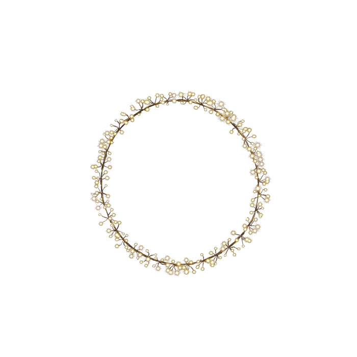 Luca Lighting Lichtkrans - Warm Witte LED Verlichting - Ø30 cm - Zwart