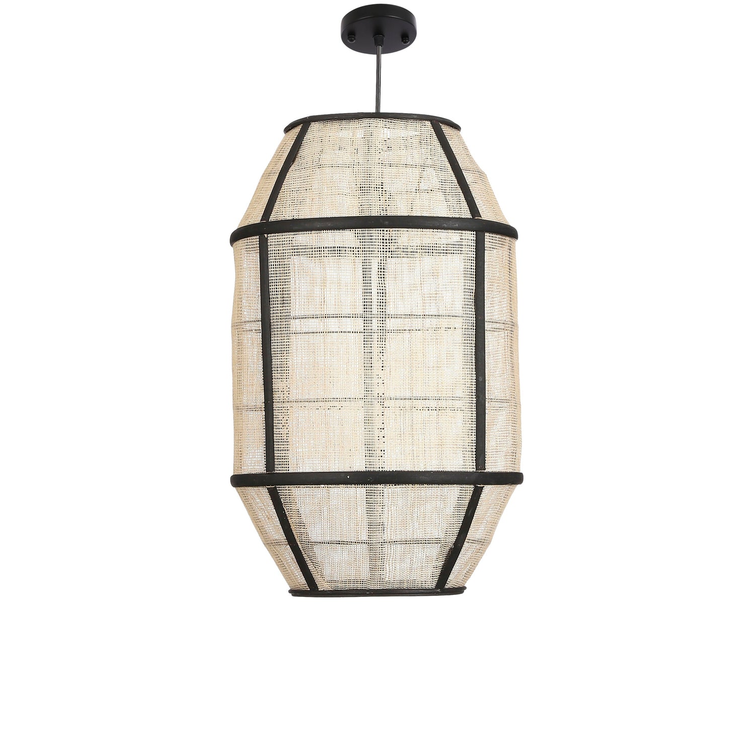 Mica Decorations Pella Hanglamp H45,5 x Ø29 cm Off White