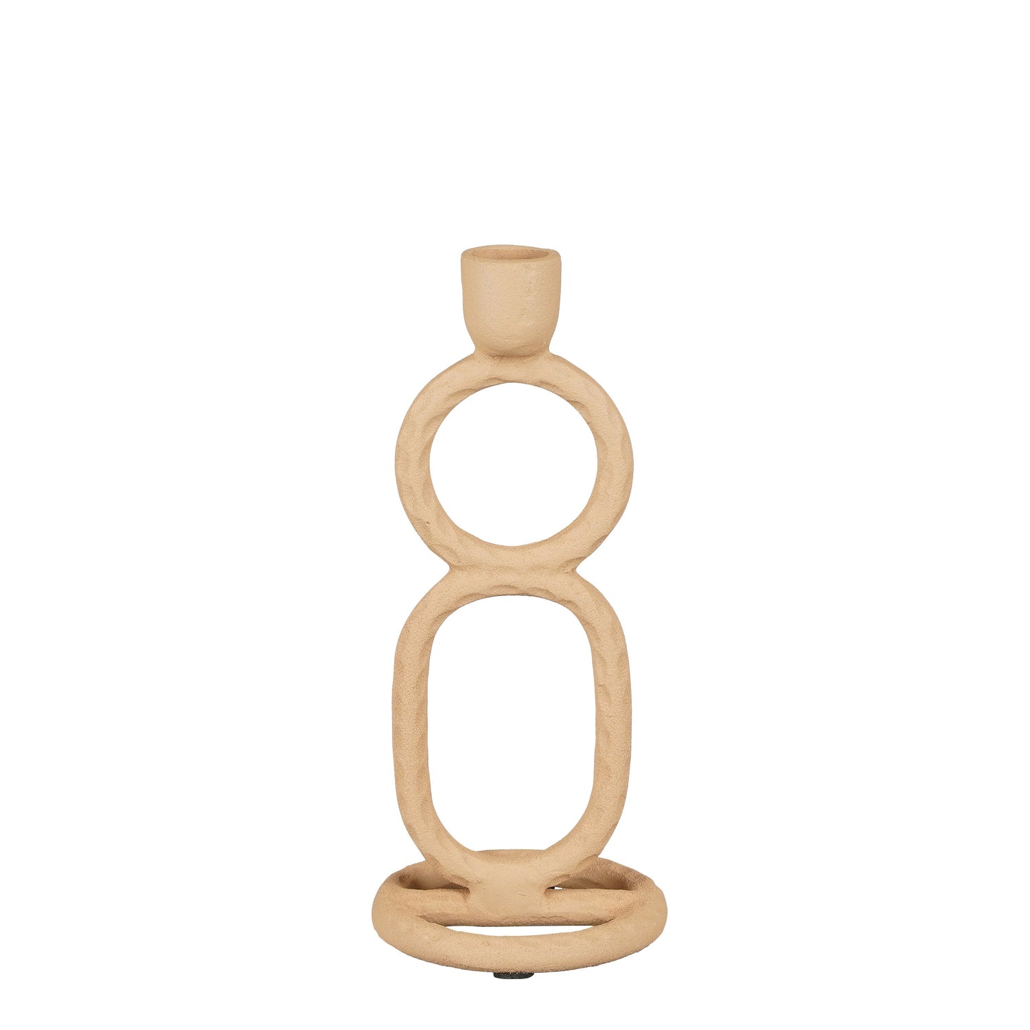 Mica Decorations Yukon Kandelaar - H21,5 x Ø9 cm - Metaal - Terra