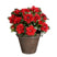 Mica Decorations Azalea Kunstplant - H31 x Ø26 cm - Rood