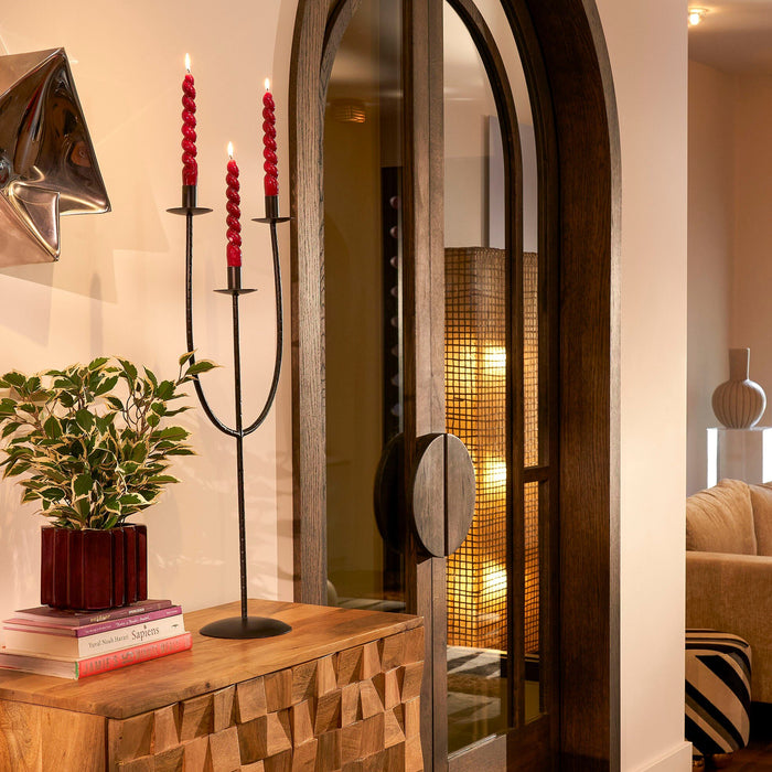 Mica Decorations Ficus Natasja Kunstplant - H40 cm - Groen Bont