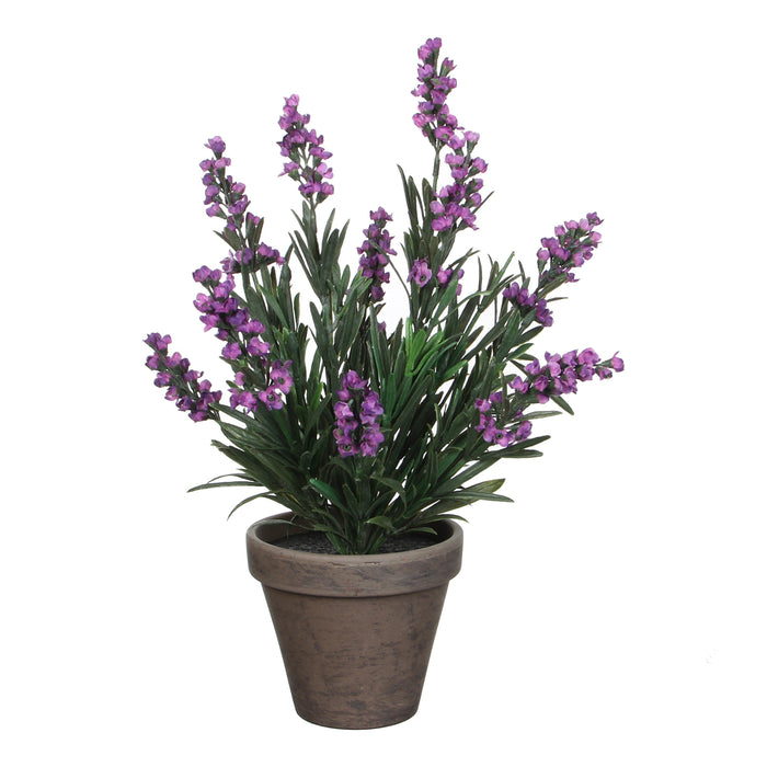 Mica Decorations Lavendel Kunstplant - H33 x Ø20 cm - Paars