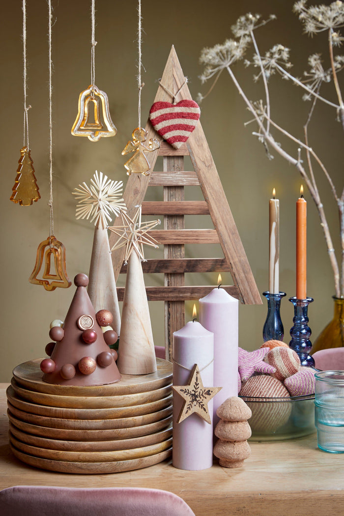 Mica Decorations Duko Bord - Ø30 cm - 100% FSC Mangohout - Bruin