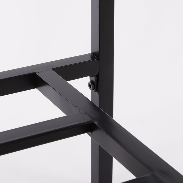 Mica Decorations Celo Loungebank - L122 x B83 x H78 cm - Zwart