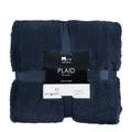 In The Mood Collection Bronte Fleece Deken - L200 x B150 cm - Blauw