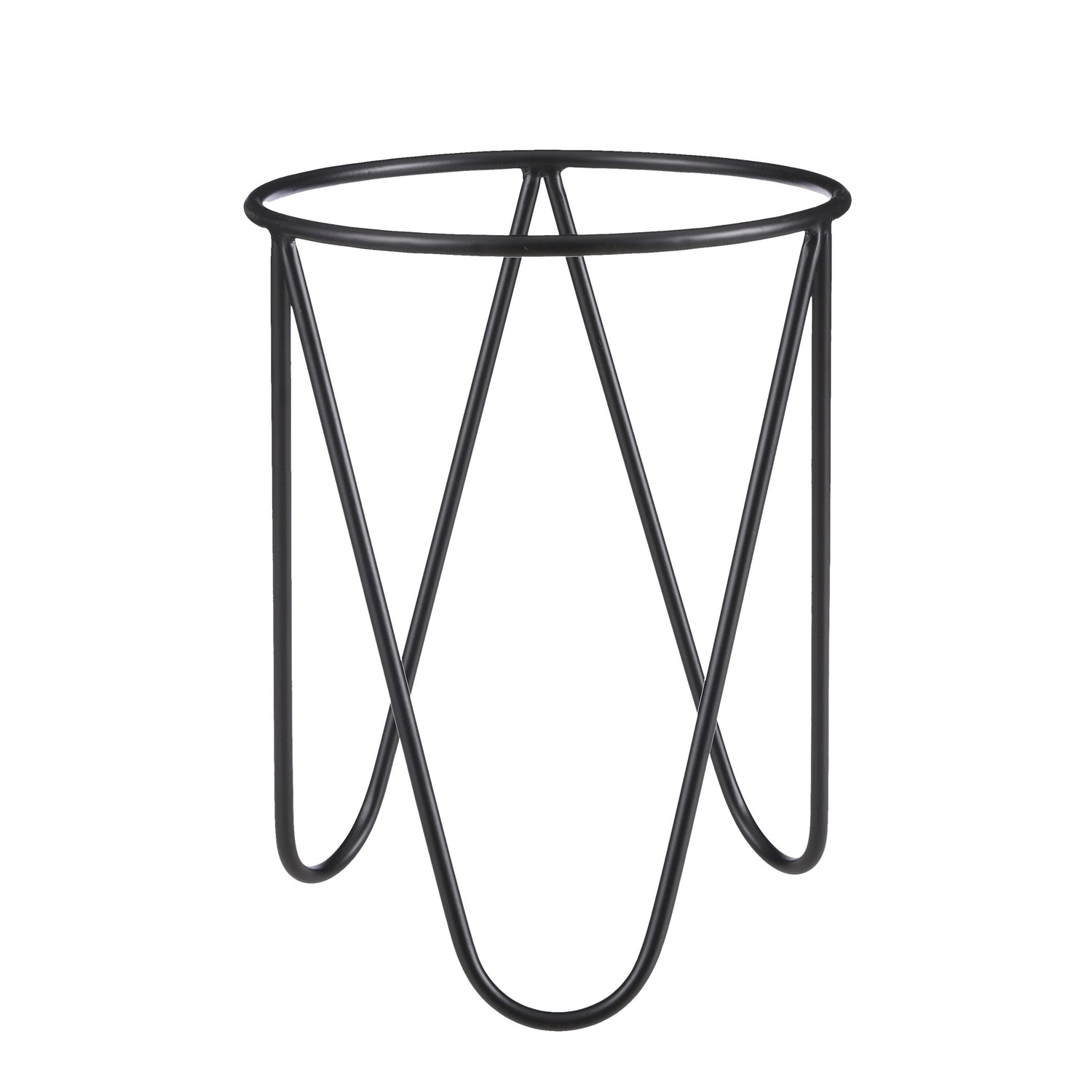 Mica Decorations Plantenstandaard Zwart Ø30 cm