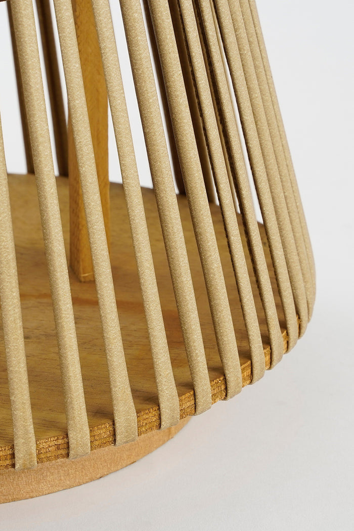 Mica Decorations Cosmo Lantaarn - H38 x Ø15 cm -Lichtbruin