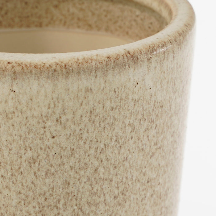 Mica Decorations Holm Vaas - H52 x Ø34 cm - Keramiek - Crème
