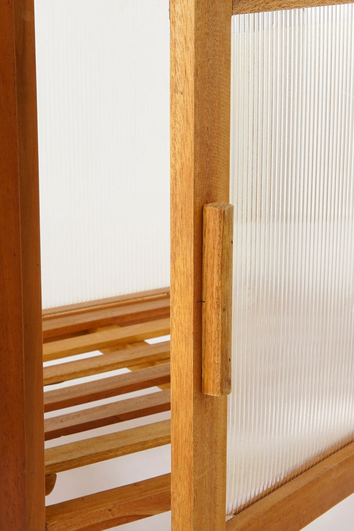 Mica Decorations Caminia Kweekkas L - L60 x B42 x H152 cm- Mahoniehout