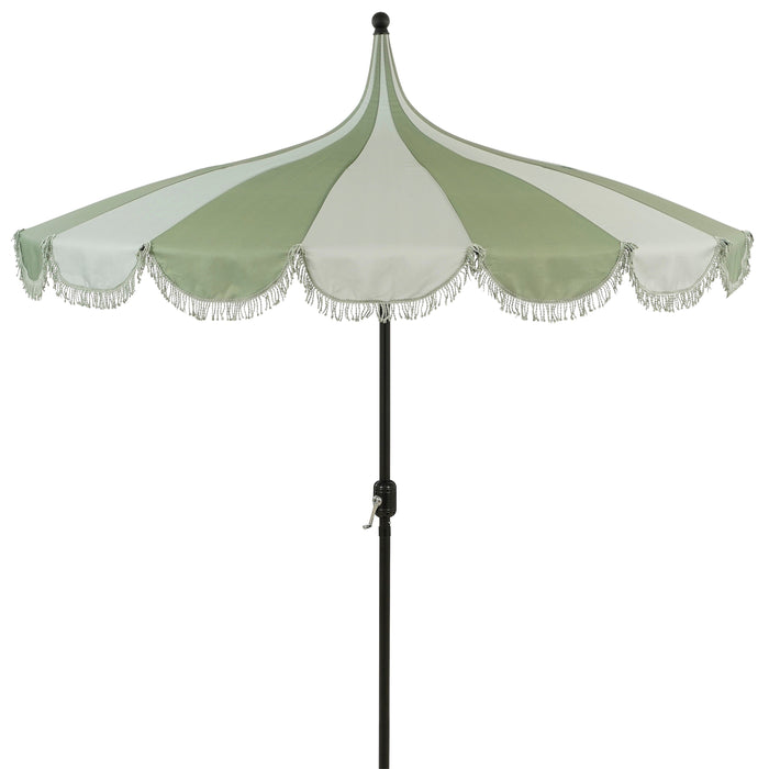 In The Mood Collection Rissy Parasol - H238 x Ø220 cm - Lichtgroen