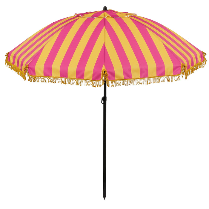 In The Mood Collection Osborn Parasol - H238 x Ø220 cm - Geel