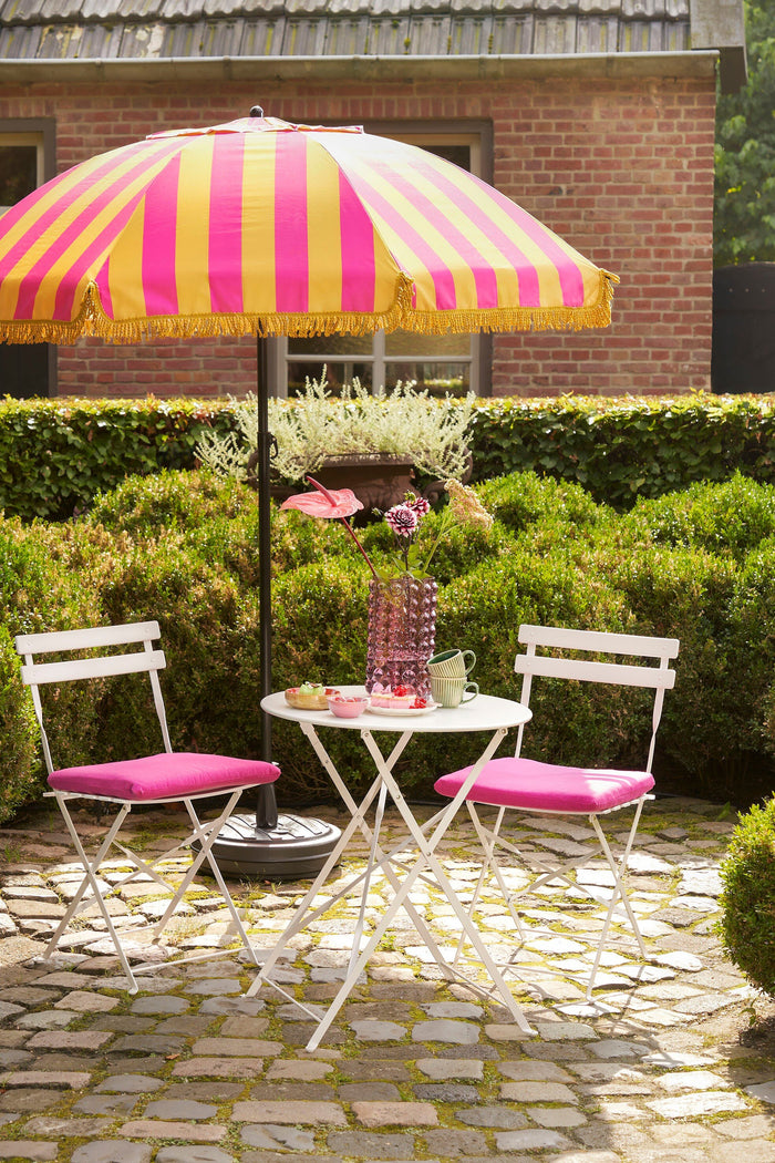 In The Mood Collection Osborn Parasol - H238 x Ø220 cm - Geel